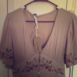 NWT Blu Pepper full length dress size M